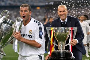 Palmarès Zinedine Zidane : joueur et entraîneur, un double mythe du real madrid
