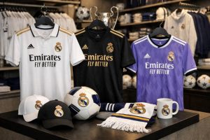Boutique officiel real madrid : ma sélection de maillots et produits incontournables