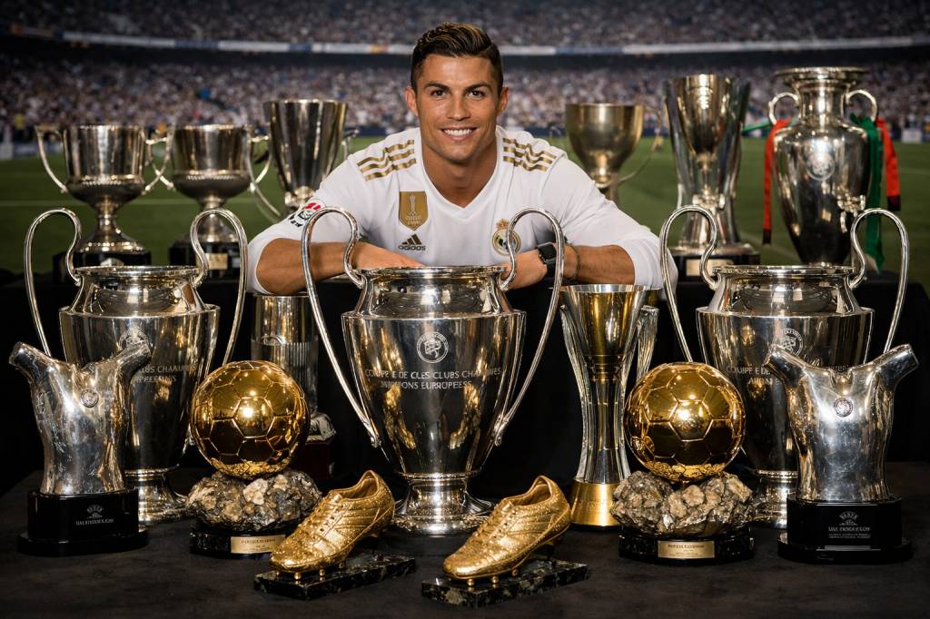 Palmarès Ronaldo : les chiffres fous de l’icône du real madrid